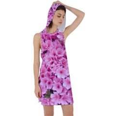 Beautiful Tree Flowers Racer Back Hoodie Dress by 1212