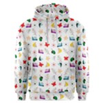 Snail Butterfly Pattern Seamless Men s Overhead Hoodie