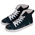 Skyline Photography Of Buildings Men s Hi-Top Skate Sneakers View2