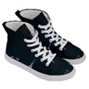 Skyline Photography Of Buildings Men s Hi-Top Skate Sneakers View3