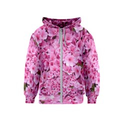 Beautiful Tree Flowers Kids  Zipper Hoodie by 1212