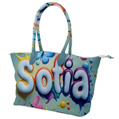 Sofia Canvas Shoulder Bag by 1212