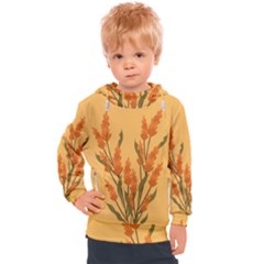 Yellow Flowers Flowers Watercolor Kids  Hooded Pullover by Grandong