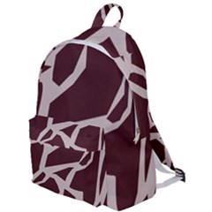 Cracked Pattern Boho Art Design The Plain Backpack by Grandong