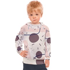 Stars Clouds Border Frame Kids  Hooded Pullover by Grandong