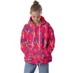 Pattern Booty Faces Kids  Oversized Hoodie