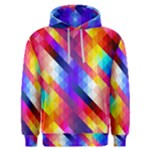 Abstract Background Colorful Pattern Men s Overhead Hoodie