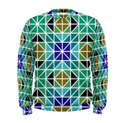 Mosaic Triangle Symmetry Men s Sweatshirt by Apen