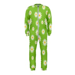 Daisy Flowers Floral Wallpaper Onepiece Jumpsuit (kids)