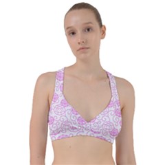 Peony Asia Spring Flowers Natural Sweetheart Sports Bra by Ravend