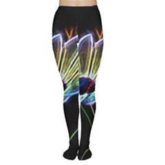 Flower Pattern Design Abstract Background Tights