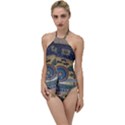 Peace Monument Werder Mountain Go with the Flow One Piece Swimsuit View1