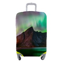 Aurora Borealis Nature Sky Light Luggage Cover (small) by Pakjumat