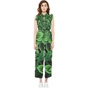 Shanghai Botanical Garden Women s Frill Top Chiffon Jumpsuit View1