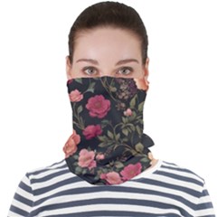 Flower Pattern Face Seamless Bandana (adult) by Pakjumat