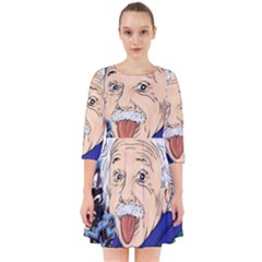 Albert Einstein Physicist Smock Dress