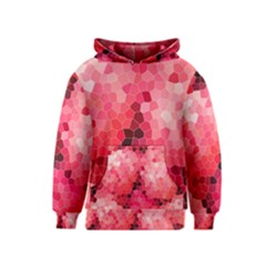 Mosaic Structure Pattern Background Kids  Pullover Hoodie by Hannah976