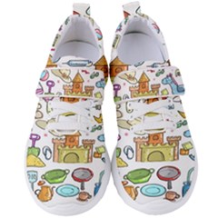 Baby Equipment Child Sketch Hand Women s Velcro Strap Shoes by Hannah976