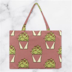 Cactus Pattern Background Texture Medium Tote Bag by Hannah976