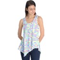 Dots Color Rows Columns Background Sleeveless Tunic View1