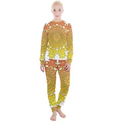 Mandala Background Image Ornament Women s Lounge Set