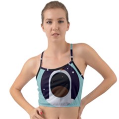 Astronaut Space Astronomy Universe Mini Tank Bikini Top by Sarkoni