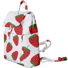 Seamless Pattern Fresh Strawberry Buckle Everyday Backpack by Sarkoni