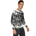 Hip Hop Music Drawing Art Graffiti Men s Fleece Sweatshirt View3