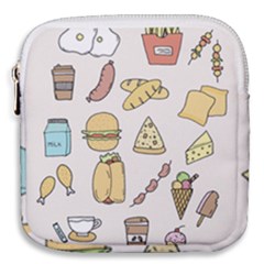 Dinner Meal Food Snack Fast Food Mini Square Pouch