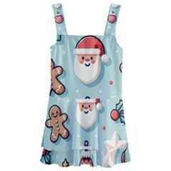 Christmas Decoration Angel Kids  Layered Skirt Swimsuit