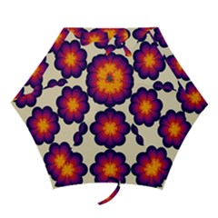 Flower Pattern Design Seamless Mini Folding Umbrellas