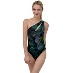 Dark Nature , Nature, Edeg To One Side Swimsuit by nateshop