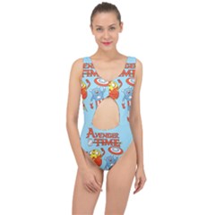 Adventure Time Avengers Age Of Ultron Center Cut Out Swimsuit by Sarkoni