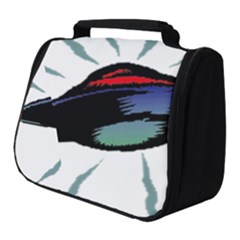 Alien Unidentified Flying Object Ufo Full Print Travel Pouch (small) by Sarkoni
