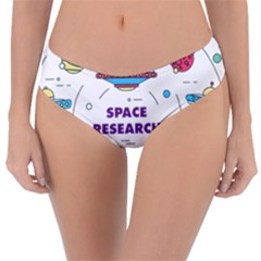 Unidentified Flying Object Ufo Space Outer Reversible Classic Bikini Bottoms by Sarkoni