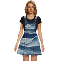 Waves Storm Sea Apron Dress by Bedest