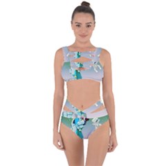 Astronaut Kiss Space Baby Bandaged Up Bikini Set  by Bedest