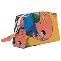 Finn And Jake Adventure Time Bmo Cartoon Wristlet Pouch Bag (large) by Bedest