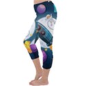 Spaceship Astronaut Space Capri Winter Leggings  View2