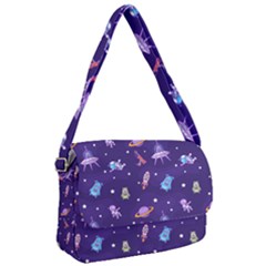 Space Seamless Pattern Courier Bag