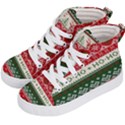 Ugly Sweater Merry Christmas  Kids  Hi-Top Skate Sneakers View2