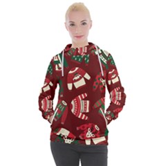 Ugly Sweater Wrapping Paper Women s Hooded Pullover