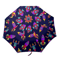 Space Patterns Folding Umbrellas by Hannah976