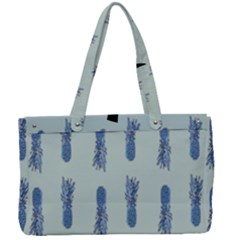 Blue King Pineapple  Canvas Work Bag