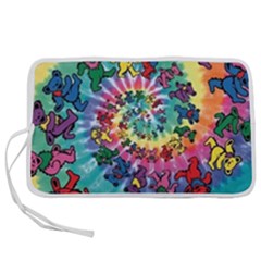 Grateful Dead Bears Tie Dye Vibrant Spiral Pen Storage Case (s) by Bedest