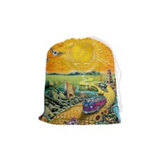 Grateful Dead Golden Road Drawstring Pouch (medium)