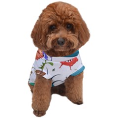Dangerous Streptococcus Lactobacillus Staphylococcus Others Microbes Cartoon Style Vector Seamless P Dog T-shirt by Ravend