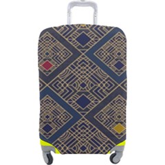 Pattern Flower Design Luggage Cover (large) by Ravend