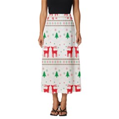 Christmas Classic Midi Chiffon Skirt by saad11