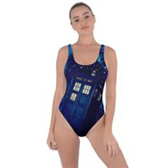 Tardis Doctor Who Space Galaxy Bring Sexy Back Swimsuit